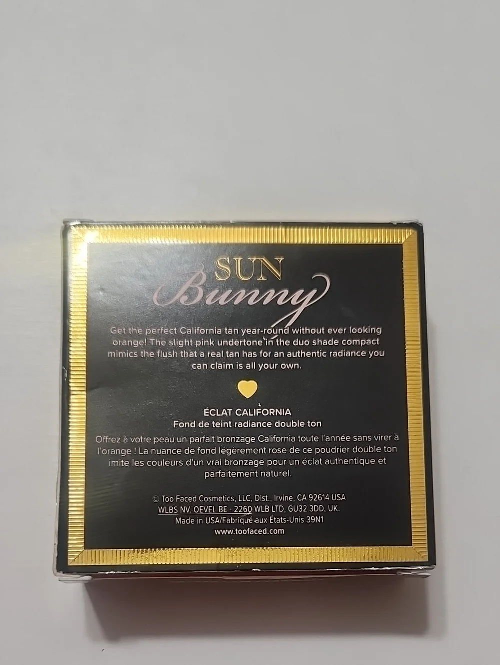 TOO FACED Sun Bunny Bronzer California Glow